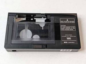 lot 229 image: VCA115A Motorized VHS-C to VHS Cassette Adapter SVHS Compatible