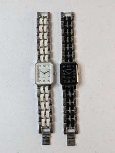 lot 256 image: Lot of 2 - Persona Quartz Watch Japan Movt