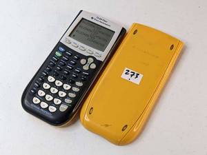 lot 273 image: Texas Instruments TI-84 Plus Graphing Calculator