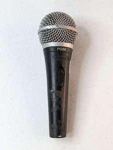 lot 283 image: Shure PG58 Wired Professional Microphone