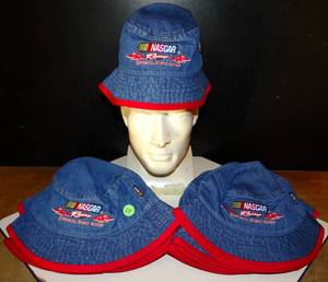 lot 24 image: NEW - EMBROIDERED NASCAR OFFICIAL KREW CHIEF YOUTH EMBROIDERED FLOPPY HATS (12 UNITS X $)