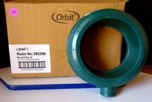 lot 44 image: $$$ - Orbit Plastic Ring Lawn Sprinkler, Yard & Garden Hose Watering Sprinklers 58029N - BOX OF 6 UNITS (X$)