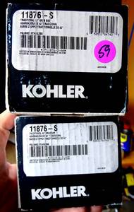 lot 59 image: NEW KOHLER K-11876-S Contemporary 42-Inch Grab Bar Stainless $$ (2X)