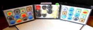 lot 82 image: NEW ACRYLIC STYLE FASHING RINGS - 3 BOXES OF 12 RINGS  36 RINGS (36X$)