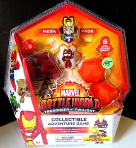 lot 145 image: NEWSEALED - Funko Captain Marvel Battleworld Series 2 Treachery At Twilight Mega Pack $$