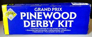 lot 152 image: ORIGINAL CUB SCOUT GRAND PRIX PINEWOOD DERBY KIT
