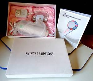 lot 157 image: NEW - SKINCARE OPTIONS 3 IN 1 SLIMMING & BEAUTIFYING MACHINE
