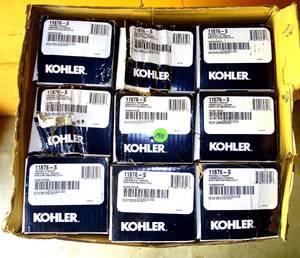 lot 190 image: BIG $ RESALE CASE - KOHLER 11876-S Traditional 42-Inch Grab Bar, Stainless (9 UNITS X $) $$$