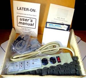 lot 218 image: LATER ON PROGRAMMABLE AC POWER SWITCH (MR. MOX) - NIB