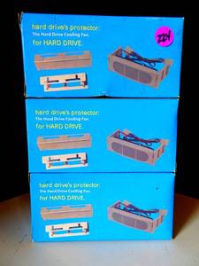 lot 224 image: NEW - VINTAGE HARD DRIVE COOLING FANS - LOT OF 3