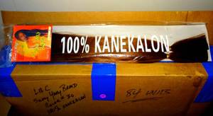 lot 283 image: BIG RESALE CASE - 84 UNITS - LORD & CLIFF SILKY BRAID 100% KANEKALON HAIR COLOR 30