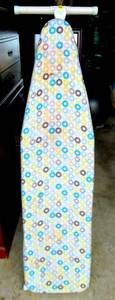 lot 244 image: GOOD WORKING FOLD UP IRONING BOARD