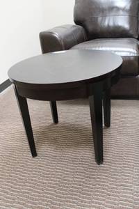 lot 9 image: 2 Round Cocktail table 20Tall