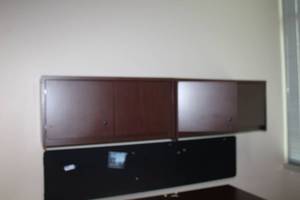 lot 44 image: (2) wall mount cabinets - 3W x 15D x 17.5H each