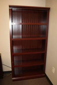 lot 62 image: 5-Shelf Bookcase - 36W x 12D x 6H