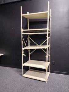 lot 88 image: 6-shelf metal storage shelving - 3W x 2D x 83H