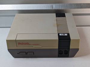 lot 19 image: Nintendo Entertainment System NES-001 Console Only