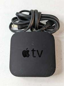 lot 65 image: Apple TV (4th Generation) 32GB HD A1625 Media Streamer - Black - NO REMOTE