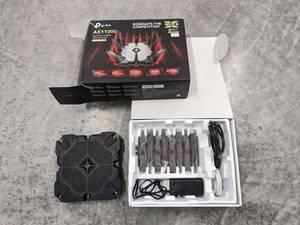 lot 84 image: TP-LINK Archer C5400X 4 Port 1000 Mbps Tri-band Wireless Router (ARCHER C5400X)