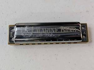 lot 97 image: M. Honer Harmonica Marine Band key A