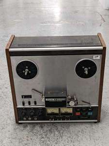lot 100 image: Teac A-3300SR Auto-Reverse Reel-To-Reel Tape Recorder - For Parts