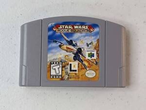 lot 102 image: Authentic Star Wars Rouge Squadron N64 Cartridge