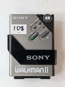 lot 108 image: Rare Vintage - Sony WALKMAN WM-2 - For Parts or Repair