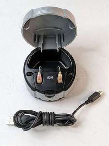 lot 129 image: Hearing Aids Charger Case eCharger dock Miracle Ear MIRACLE-EAR 3G-03 - w 2 Miracle Ear