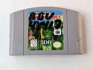 lot 166 image: Nintendo 64 Army Men Sarges Heroes - Cartridge Only