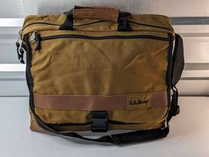 lot 177 image: LL Bean Messenger Bag Made in Korea