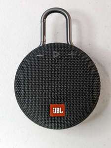 lot 215 image: JBL Clip 3 Rechargeable Waterproof Portable Bluetooth Speaker Black