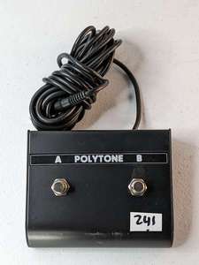 lot 241 image: Polytone Foot Switch
