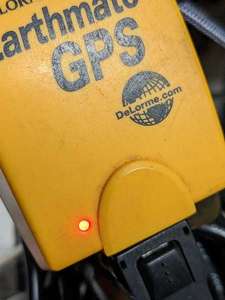 lot 279 image: DELORME Earthmate GPS Receiver USB Connection Model 9538 V 1.0 Cable