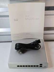 lot 284 image: Cisco Meraki MS220-8P Switch 8-Port