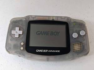 lot 285 image: Nintendo Game Boy Advance AGB-001 - Missing The Battery Cover