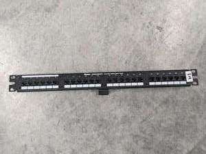 lot 319 image: panduit voice patch one-pair voice patch panel RJ45-FJ21