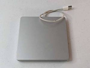 lot 332 image: Apple USB Super Drive External Disk Drive CD DVD A1379