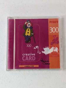 lot 343 image: PFAFF Creative Card #300 Creative 2140
