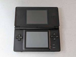 lot 350 image: Nintendo DS Lite Jet Black Onyx Console System - For Parts