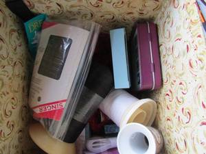 lot 177 image: sewing lot includes superior thread 300 yds,black thread, sewessentials, hand needles and much more
