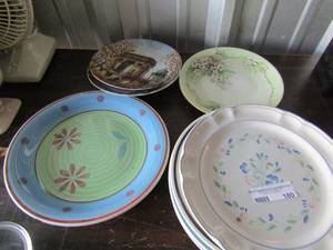 lot 180 image: various decorative plate lot pictures show details