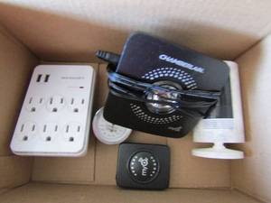 lot 209 image: Chamnberlane camera, ring camera and more