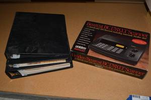 lot 56 image: Bearcat Scanner SIB and binders with Dog magazines