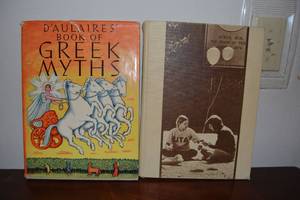 lot 106 image: Books - DAulaires Book of Greek Myths and UTA Album from 75