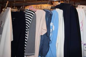 lot 124 image: Womens clothes Some Still with tags - tops and sweaters with cat sweatshirt