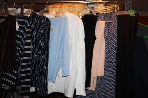 lot 130 image: Womens clothes Still with tags - Coldwater Creek size S, Talbots sweaters size M, Pants size S or 8P