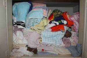 lot 153 image: used towels - swimming, bath and hand towels