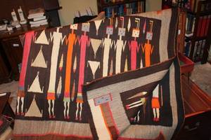 lot 188 image: Native American blanket - skinny ladies design
