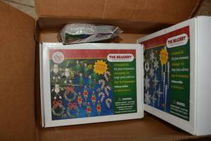 lot 227 image: Craft Boxes unopened - The Beadery Ornament kits