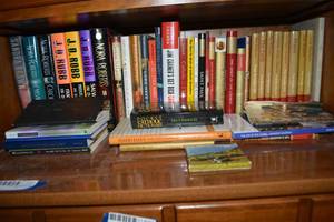 lot 288 image: Book lot - Romance suspense novels and Catholic books